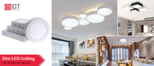 Read more about the article Đèn LED Ceiling – Đèn ốp trần thời đại mới